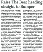 Raise The Beat Racing Post 14 Feb 2011.JPG